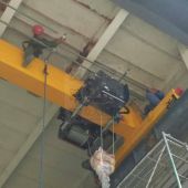 歐式單梁橋式起重機安裝現(xiàn)場